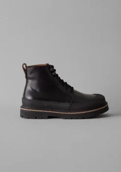 Boots-TOAST Birkenstock Prescott Lace Up Boots Black