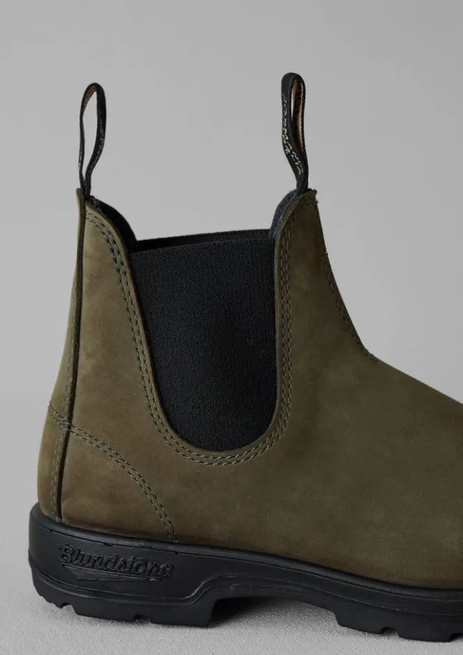 Boots-TOAST Blundstone Nubuck Chelsea Boots Forest