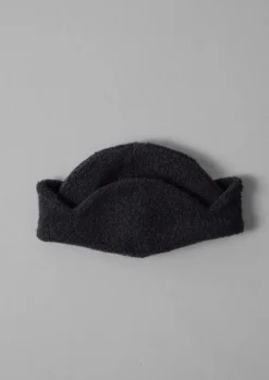 Hats, Scarves & Gloves-TOAST Cableami Wool Hat Navy