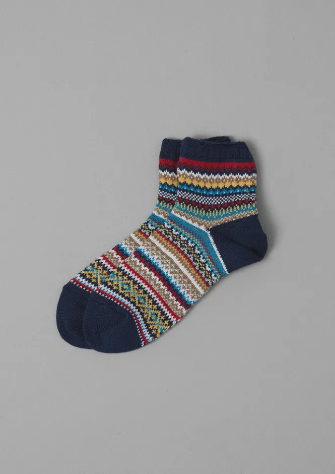Socks & Tights-TOAST Chup Luz Organic Cotton Socks Navy