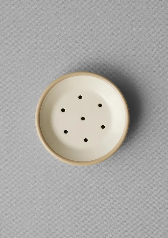 Bathroom-TOAST Enamel Soap Dish Putty/Cream