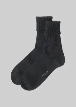 Socks & Tights-TOAST Falke Striggings Chunky Socks Anthracite