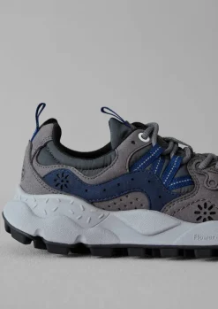 Trainers & Plimsolls-TOAST Flower Mountain Yamano Kaiso Trainers Charcoal