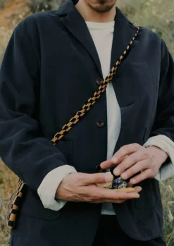 Workwear|Coats & Jackets-TOAST Garment Dyed Brushed Cotton Jacket DarkNavy