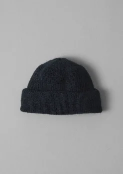 Hats, Scarves & Gloves-TOAST Heimat Mechanic Wool Hat Ink