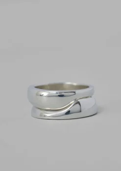 Jewellery-TOAST Helena Rohner Organic Stacking Ring Silver