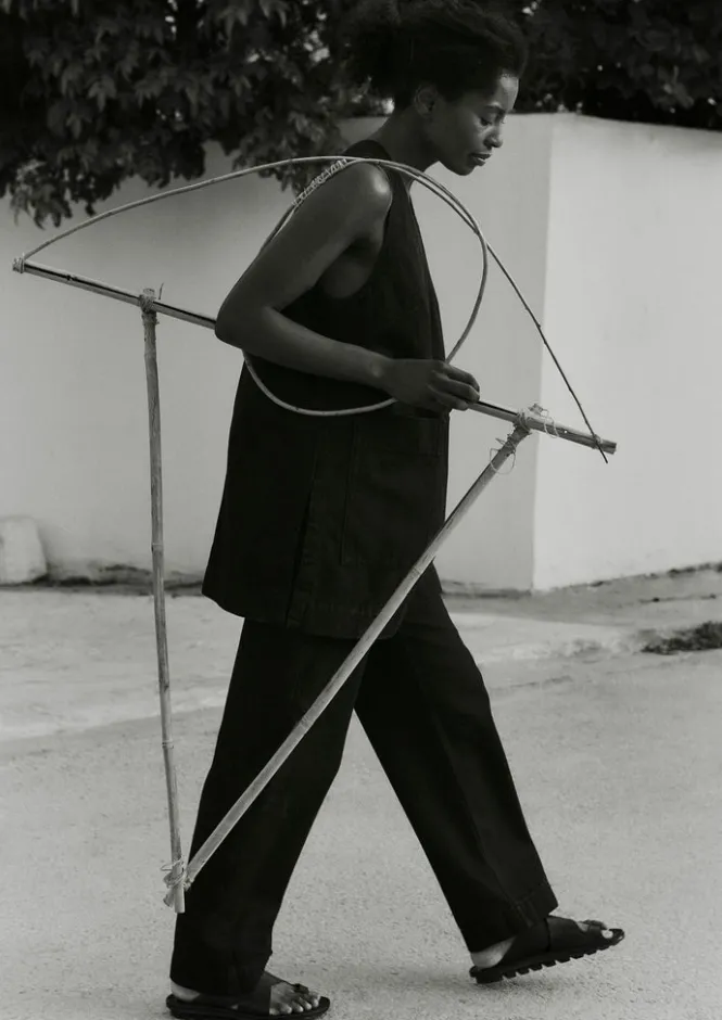 Denim|Tops & Tees-TOAST Denim Cotton Tunic Indigo