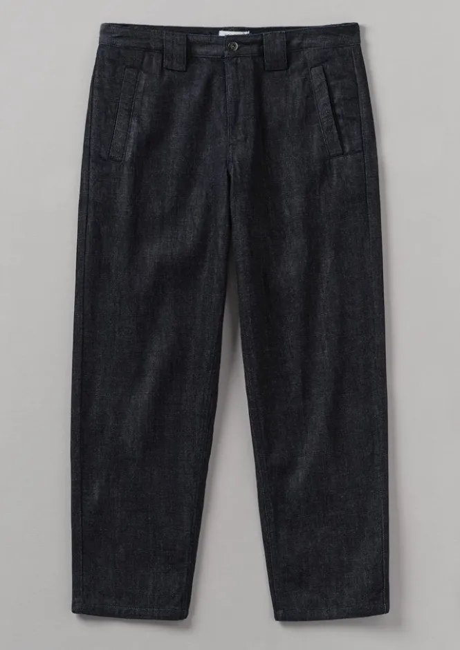 Denim|Workwear-TOAST Japanese Denim Trousers Indigo