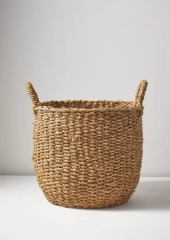 Baskets-TOAST Large Hogla Storage Basket Natural