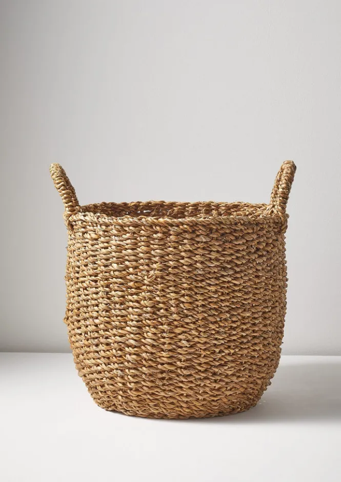 Baskets-TOAST Large Hogla Storage Basket Natural