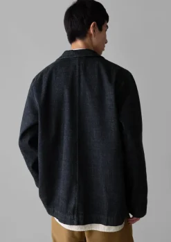 Denim|Workwear-TOAST Monty Japanese Denim Jacket Indigo