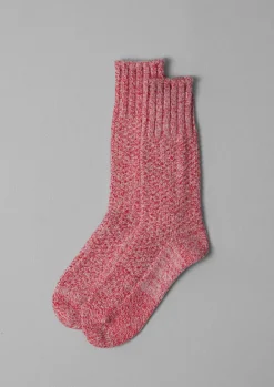 Socks-TOAST Nishiguchi Kutsushita Boot Socks Lobster