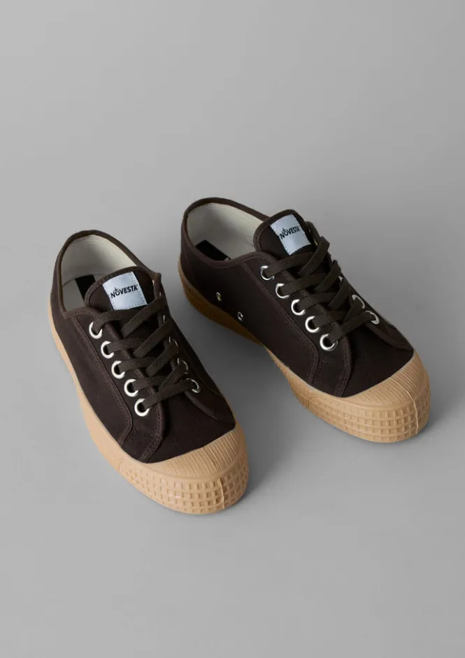 Trainers & Plimsolls-TOAST Novesta Star Master Plimsolls DarkBrown