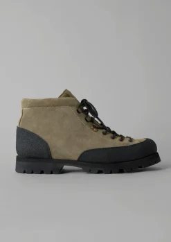 Boots-TOAST Paraboot Yosemite Suede Boots Olive