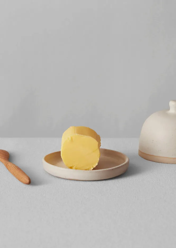 Ceramics|Kitchen-TOAST Rebecca Williams Butter Dish MatteWhite