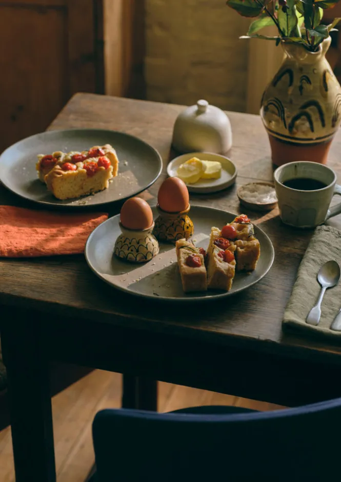 Ceramics|Kitchen-TOAST Rebecca Williams Butter Dish MatteWhite