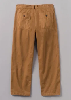 Workwear|Trousers-TOAST Rory Garment Dyed Trousers Sandstone