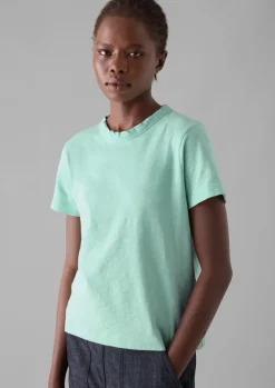 Jersey|Tops & Tees-TOAST Sadie Organic Cotton Boy Tee SummerHouseGreen
