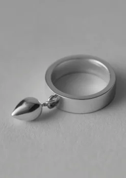 Jewellery-TOAST Sally Lacock Mobile Pod Ring Silver