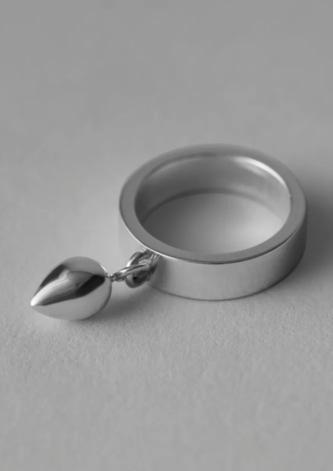 Jewellery-TOAST Sally Lacock Mobile Pod Ring Silver