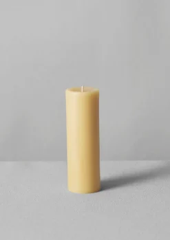 Candles & Holders-TOAST Skar Organics Beeswax Pillar Candle Natural