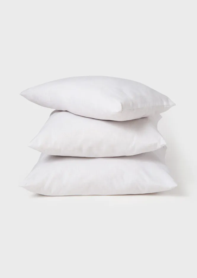 Textiles|Cushions & Covers-TOAST Small Rectangle Wool Cushion Pad White