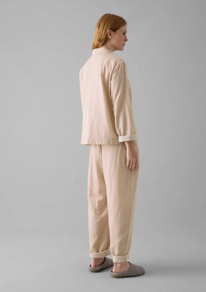 Nightwear-TOAST Soft Double Faced Cotton Pyjamas SoftHeather/Celery