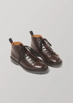 Boots-TOAST Solovair Monkey Boots Cordovan