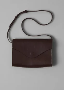 Bags & Belts-TOAST Steve Mono Leather Bag Coffee