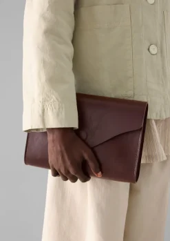 Bags & Belts-TOAST Steve Mono Leather Bag Coffee