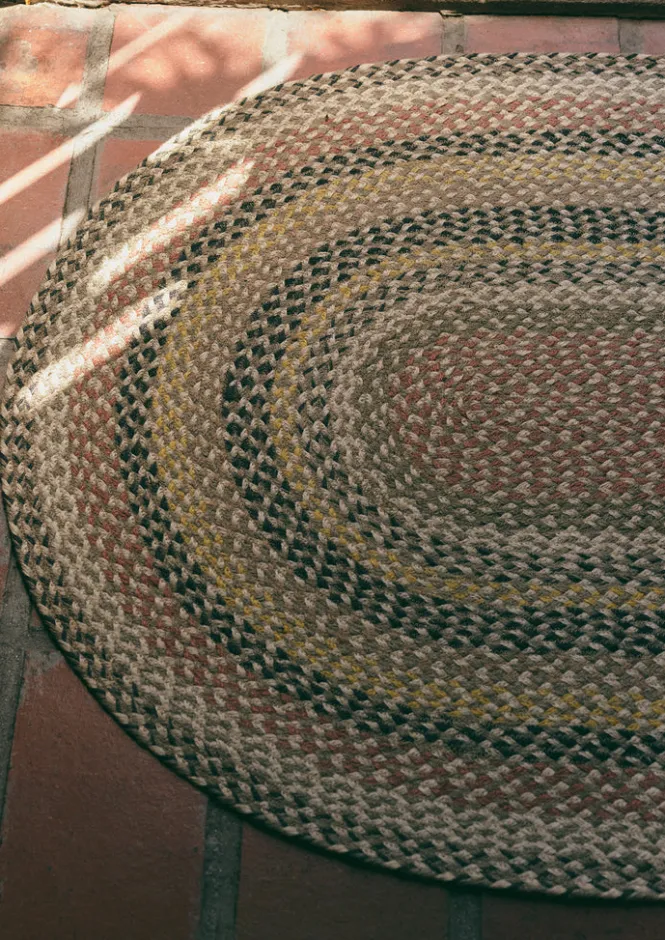 Textiles|Rugs-TOAST The Braided Rug Company Organic Jute Rug Blossom