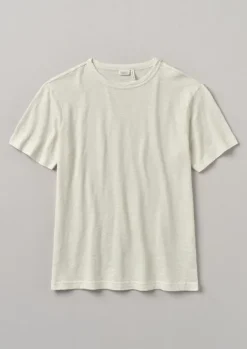 Tops & Tees-TOAST Theo Organic Cotton Short Sleeve Tee Chalk