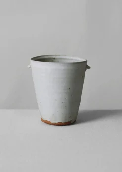 Ceramics-TOAST Tim Lake Utensil Pot DolomiteWhite