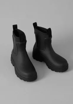 Boots-TOAST Tretorn Yun Rubber Boots Black