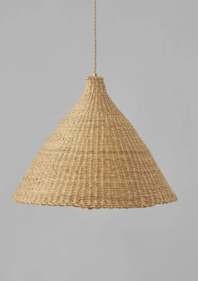 Lighting-TOAST Veta Vera Cloche Pendant Shade Natural