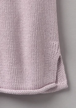 Linen|Loungewear-TOAST V-Neck Linen Cotton Knitted Tank WoodLilac