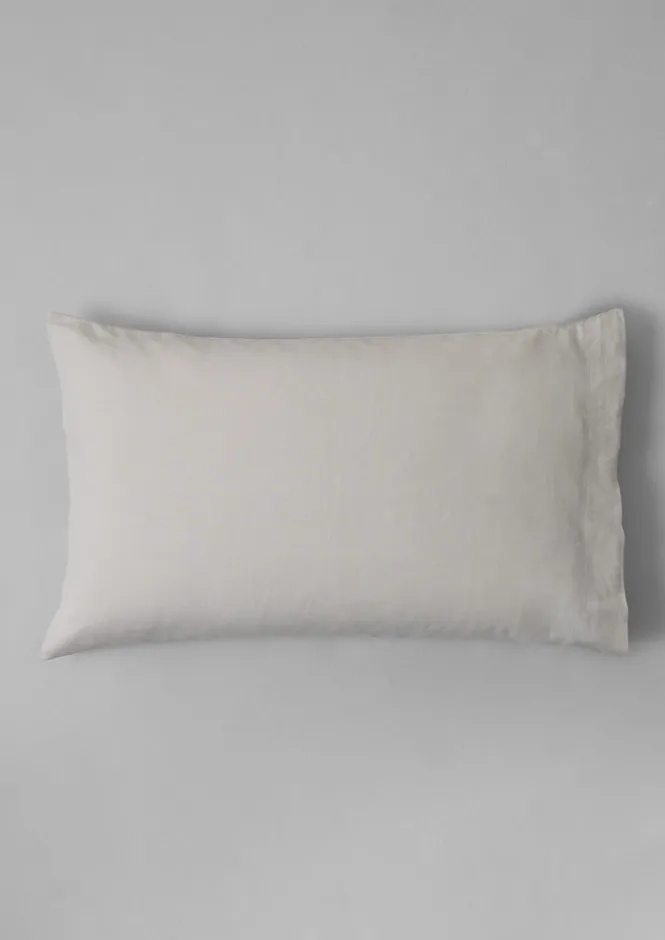 Textiles|Bed Linen-TOAST Washed Linen Cotton Housewife Pillowcase Set WashedSage
