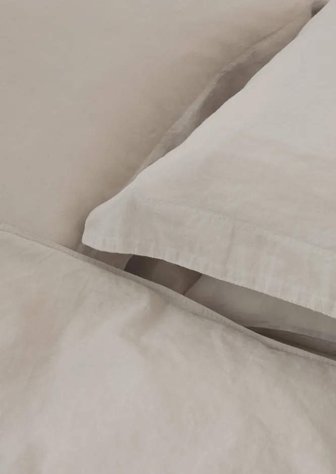 Textiles|Bed Linen-TOAST Washed Linen Cotton Oxford Pillowcase Set WashedSage