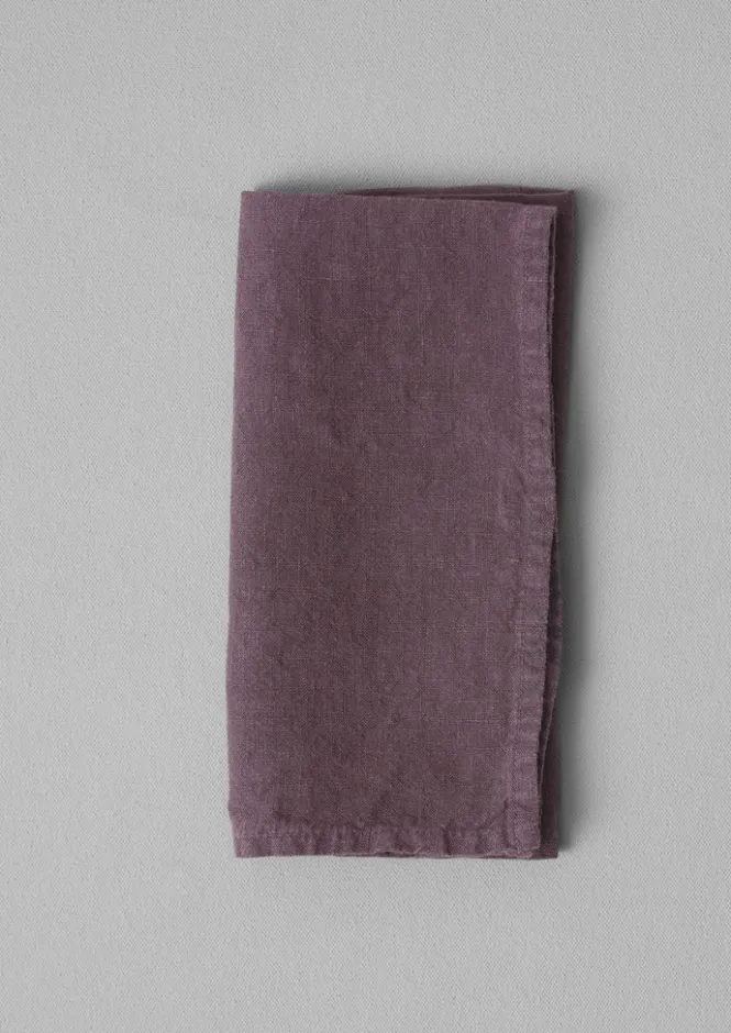Textiles|Kitchen-TOAST Washed Linen Napkin DarkHellebore
