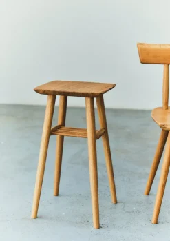 Decorative Pieces-TOAST Will Nock Square Side Table Oak